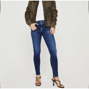 AG adriano goldshmied farrah skinny ankle high rise denim jeans women’s size 29R